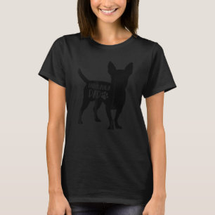 Chihuahua Dad Funny Chihuahua Eigenaar Hond Papa T-shirt
