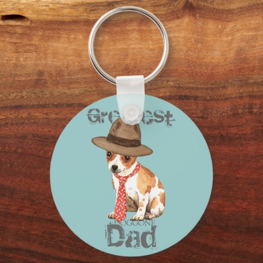Chihuahua Dad Sleutelhanger (Voorkant)