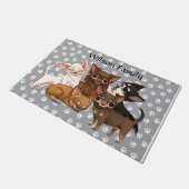 Chihuahua Deurklep Deurmat (Schuin)