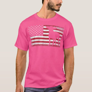 Chihuahua Dog 4 juli Gift American Flag USA T-shirt