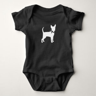 Chihuahua Dog Baby shower Genderneutraal Romper