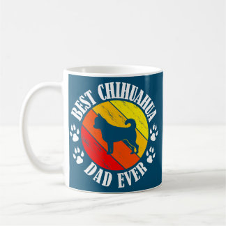 Chihuahua Dog Dad Day Best Chihuahua Dad Koffiemok