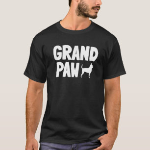 Chihuahua Dog Dad Grand Paw Grandpa Familie T-shirt