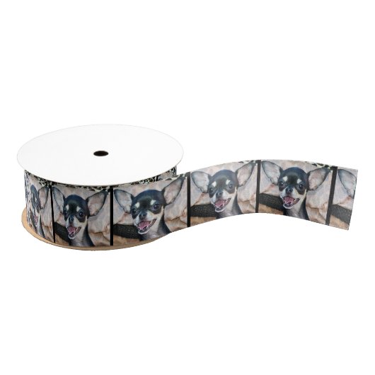 Chihuahua Dog grosgrain lbon Grosgrain Lint (Spoel)