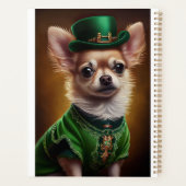Chihuahua Dog in St. Patrick's Day Dress (Dos)