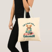 Chihuahua Dog-Lover Canvas tas (Voorkant (product))