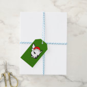 Chihuahua Dog met kerstkerstkerstkerstkerstkerstke Cadeaulabel (Met Touw)
