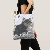 Chihuahua, Dog, Modern Tote Bag (Dichtbij)