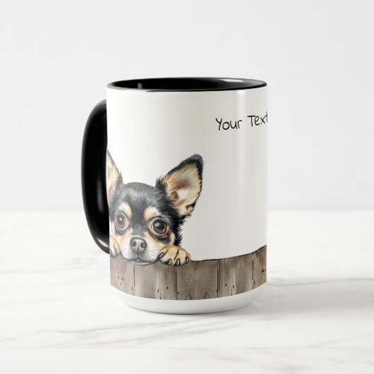 Chihuahua Dog Mok (Voorkant links)