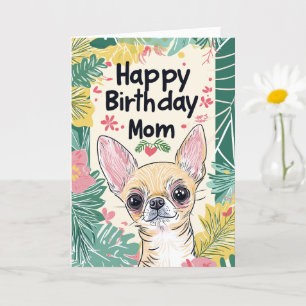 Chihuahua Dog Pawfect Day - Gelukkige Verjaardag M Kaart