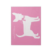 Chihuahua Dog Puppy Notepad Notitieblok (Gedraaid)