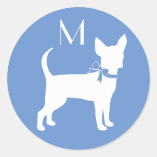Chihuahua Dog Puppy Ronde Sticker