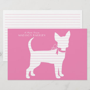 Chihuahua Dog Puppy Stationery Briefpapier