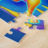 CHIHUAHUA DOG PUZZLE AVEC UN NOM PERSONNALISÉ. (Côté)