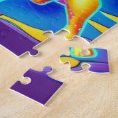 CHIHUAHUA DOG PUZZLE AVEC UN NOM PERSONNALISÉ. (Côté)