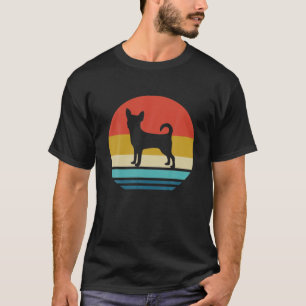 Chihuahua Dog Retro Silhouette Animal Love T-shirt