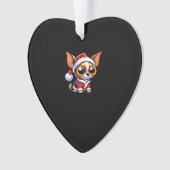 Chihuahua Dog Santa Classic T-Shirt (devant)