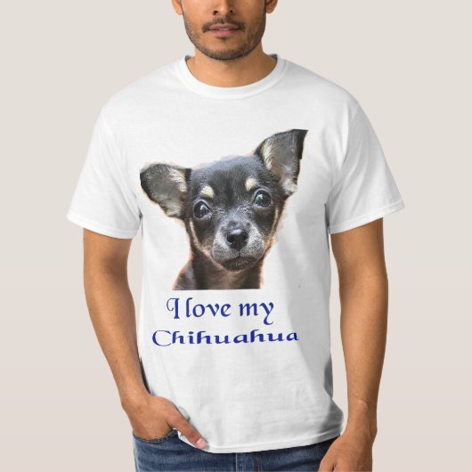 Chihuahua Dog t-shirts (Voorkant)