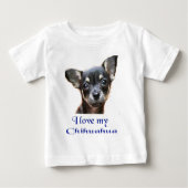 Chihuahua Dog t-shirts (Voorkant)