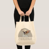 Chihuahua dog tote bag (Voorkant (product))
