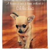 Chihuahua Douche rideau Ajouter photo (Devant)