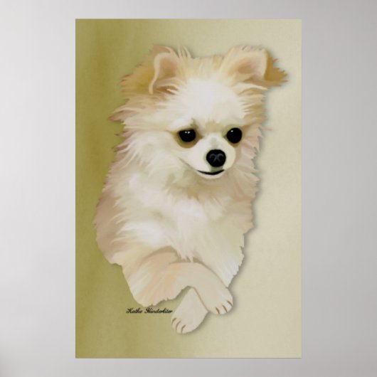 Chihuahua Fawn Puppy Poster (Voorkant)