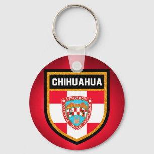 Chihuahua Flag Sleutelhanger