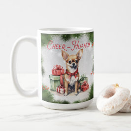 Chihuahua Funny Christmas Dog Coffee Mok