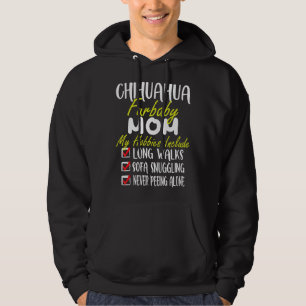 Chihuahua Furbaby Mam Hobbiesdog Eigenaar Hoodie