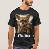 Chihuahua Fury: Mad Max Edition" T-shirt (Voorkant)