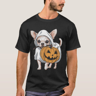 Chihuahua Geest Hond Halloween T-shirt