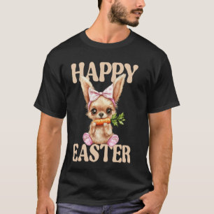 Chihuahua Gelukkige Pasen Dag Hond T-shirt