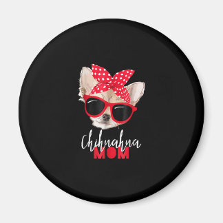 chihuahua grappig hondenliefhebber van een mam zon magneet