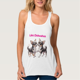 Chihuahua grappige Puppies Tanktop
