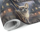 chihuahua halloween eng cadeaupapier (Rol Hoek)