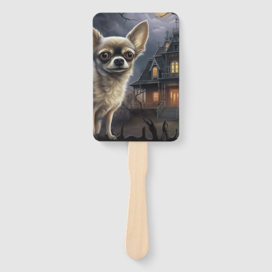 chihuahua halloween eng handwaaier (Voorkant)