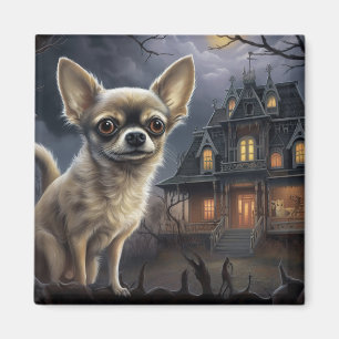 chihuahua halloween eng magneet