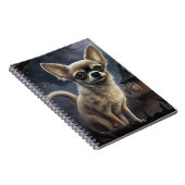 chihuahua halloween eng notitieboek (Rechterzijde)