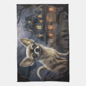 chihuahua halloween eng theedoek (Verticaal)