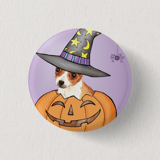 Chihuahua Halloween Ronde Button 3,2 Cm (Voorkant)