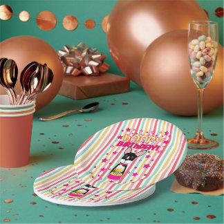 Chihuahua Happy Birthday Paper Borden Papieren Bordje
