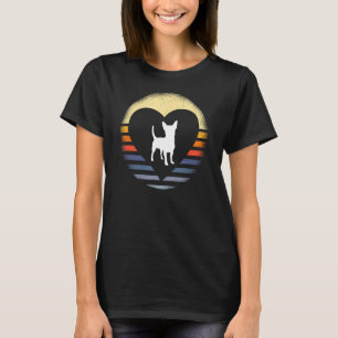 Chihuahua Hart Grappig Chihuahua Eigenaar Hond T-shirt