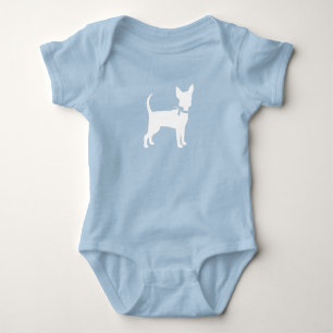 Chihuahua-hond babyshower romper