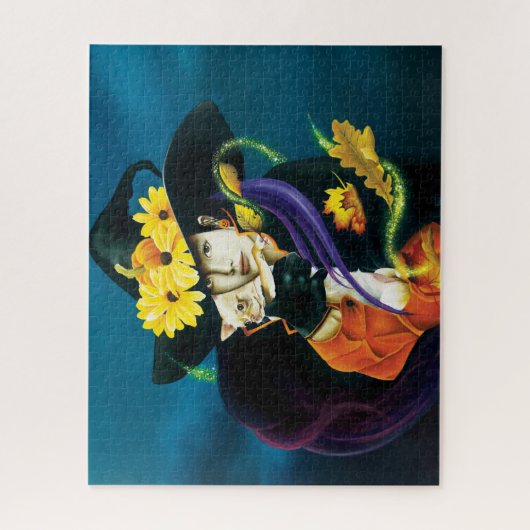 Chihuahua Hond Heks Halloween Legpuzzel (Verticaal)