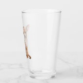 Chihuahua Hond Huisdier Dier Glas (Links)
