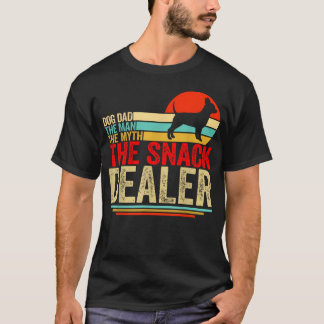 Chihuahua Hond Papa De Man De Mythe Snack Dealer T-shirt
