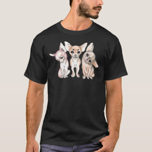 Chihuahua honden t-shirt