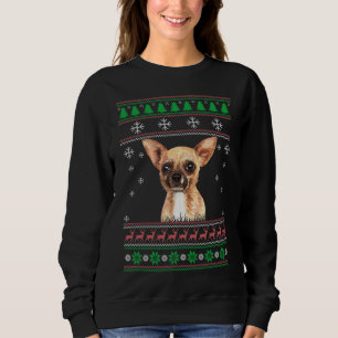 Chihuahua Hondenliefhebber Lelijke Kersttrui Xmas Trui