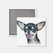 Chihuahua hondenmagneet magneet (Voorkant / Achterkant)