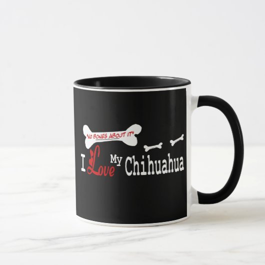 Chihuahua (I Love) Mug (Droite)